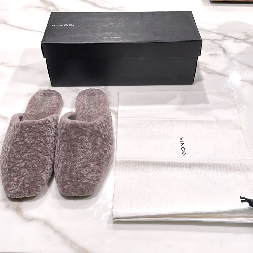 Vince NWT Caela Moleskin slip on